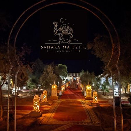 Sahara Majestic Luxury Camp Hotell Merzouga Exteriör bild Sahara Majestic Luxury Camp