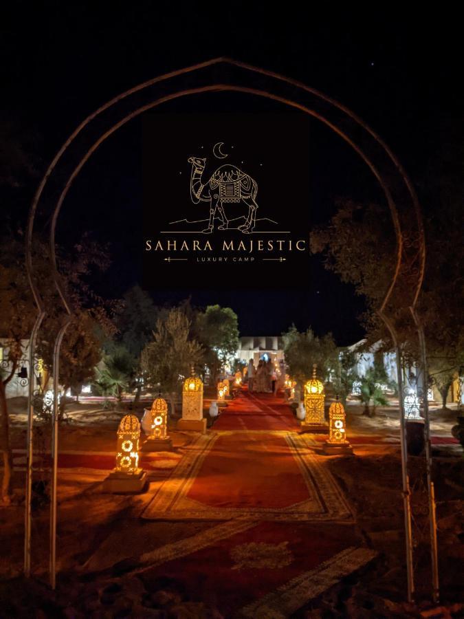Sahara Majestic Luxury Camp Hotell Merzouga Exteriör bild Sahara Majestic Luxury Camp